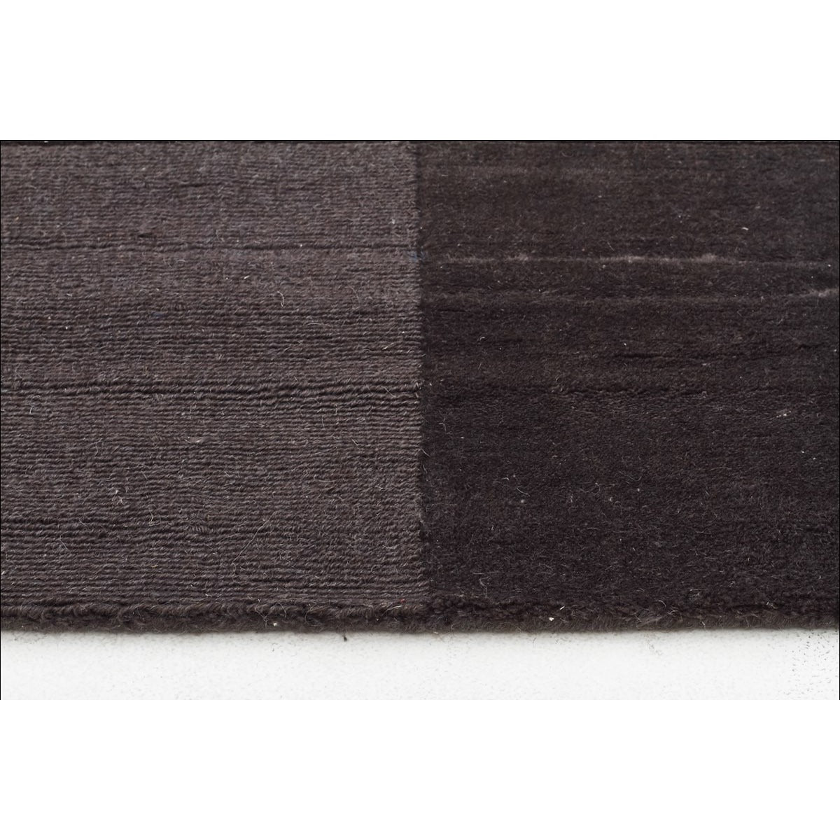 Wool Hand Loomed Rug - Box Pewter - Rugs Of Beauty
