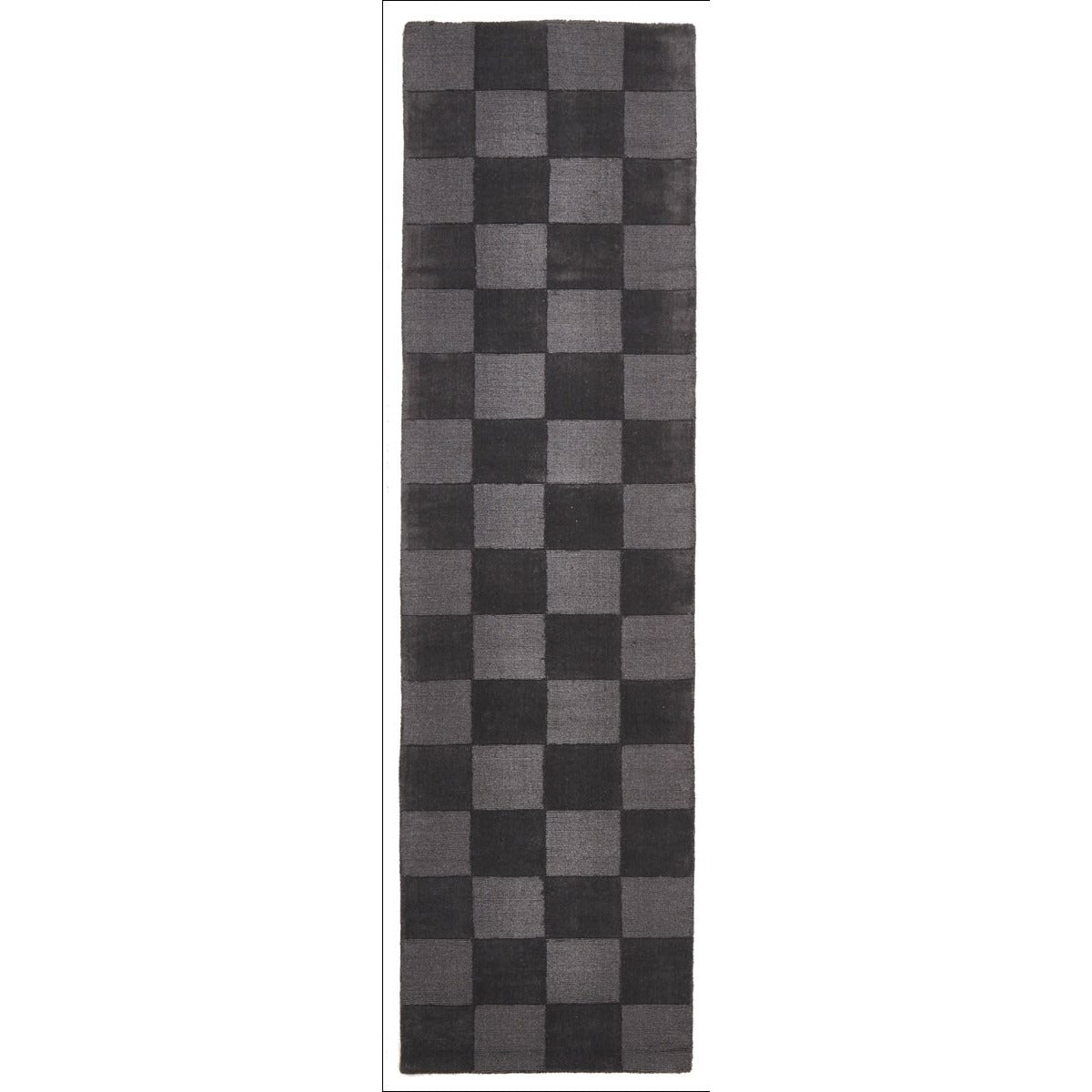 Wool Hand Loomed Rug - Box Pewter - Rugs Of Beauty