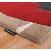 Sanderson Poppies Red Orange 45700 Designer Wool Rug - Rugs Of Beauty - 4