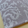 Sanderson Riverside Damask Pewter Grey 46705 Designer Wool / Viscose Rug - Rugs Of Beauty - 2