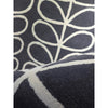 Orla Kiely Linear Stem Slate 060505 Designer Wool Rug - Rugs Of Beauty - 4