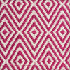 Modern Flatweave Diamond Design Pink Rug - Rugs Of Beauty