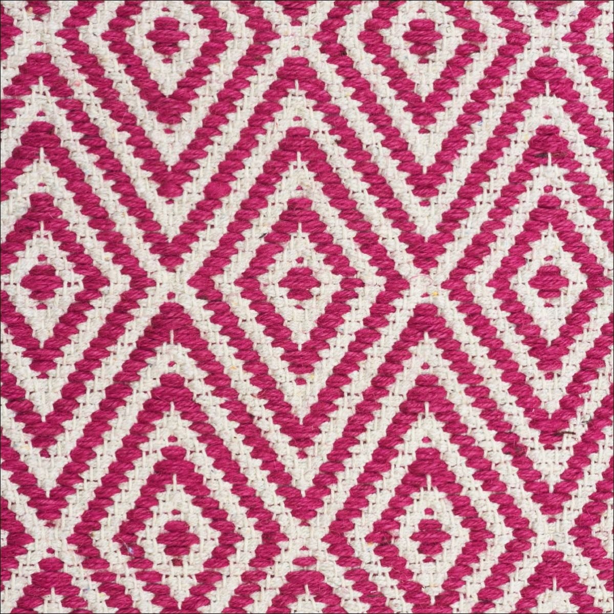 Modern Flatweave Diamond Design Pink Rug - Rugs Of Beauty