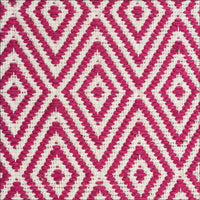 Modern Flatweave Diamond Design Pink Rug - Rugs Of Beauty