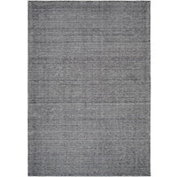 Londrina Black Modern Cut Loop Pile Rayon Cotton Rug - Rugs Of Beauty - 1