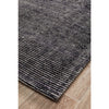 Londrina Black Modern Cut Loop Pile Rayon Cotton Rug - Rugs Of Beauty - 5