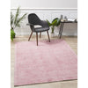 Londrina Rose Pink Modern Cut Loop Pile Rayon Cotton Rug - Rugs Of Beauty - 2