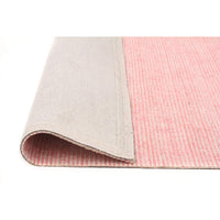 Londrina Rose Pink Modern Cut Loop Pile Rayon Cotton Rug - Rugs Of Beauty - 6
