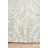 Londrina Sky Blue Modern Cut Loop Pile Rayon Cotton Rug - Rugs Of Beauty - 8