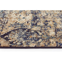 Beliz Blue Multi Colour Transitional Designer Rug - Rugs Of Beauty