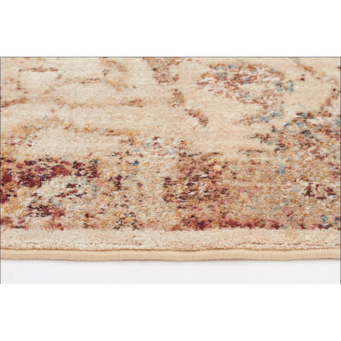 Beliz Beige Multi Coloured Border Transitional Designer Rug – Rugs Of ...