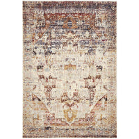 Beliz Multi Colour Wash Transitional Patterned Designer Rug - Rugs Of Beauty - 1