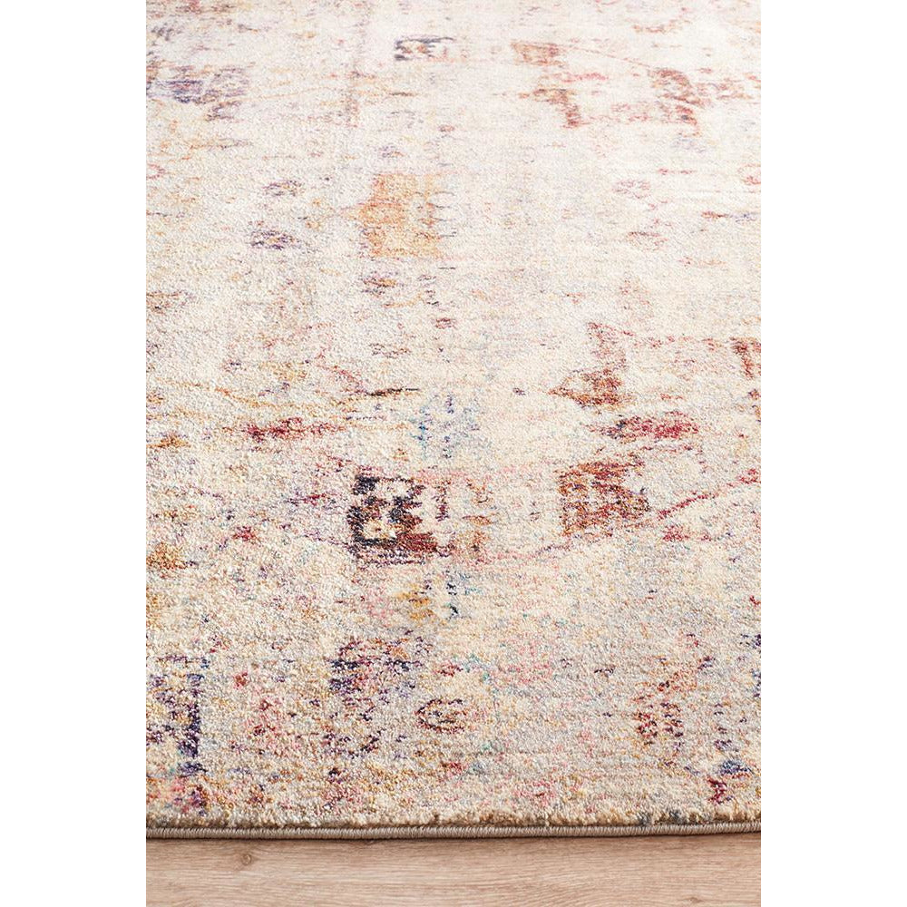Beliz Multi Colour Wash Transitional Patterned Designer Rug - Rugs Of Beauty - 5