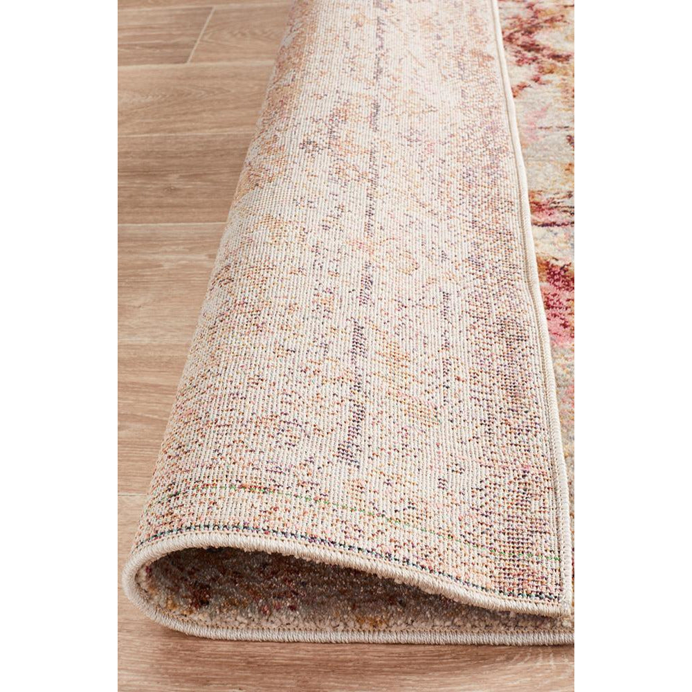 Beliz Multi Colour Wash Transitional Patterned Designer Rug - Rugs Of Beauty - 7