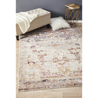 Beliz Multi Colour Wash Transitional Patterned Designer Rug - Rugs Of Beauty - 2