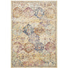 Beliz Ivory Multi Coloured Border Transitional Patterned Designer Rug - Rugs Of Beauty - 1