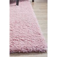 Mundi 371 Pink Shaggy Rug - Rugs Of Beauty - 4