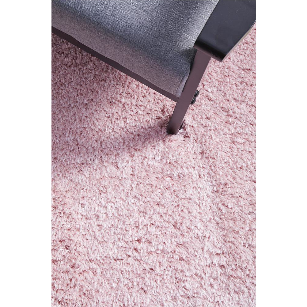 Mundi 371 Pink Shaggy Rug - Rugs Of Beauty - 7