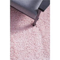 Mundi 371 Pink Shaggy Rug - Rugs Of Beauty - 7