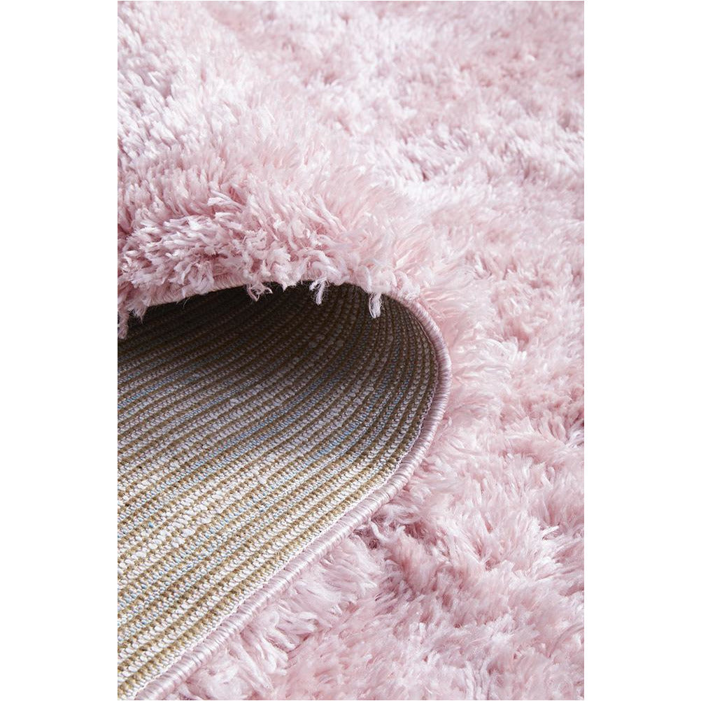Mundi 371 Pink Shaggy Rug - Rugs Of Beauty - 8