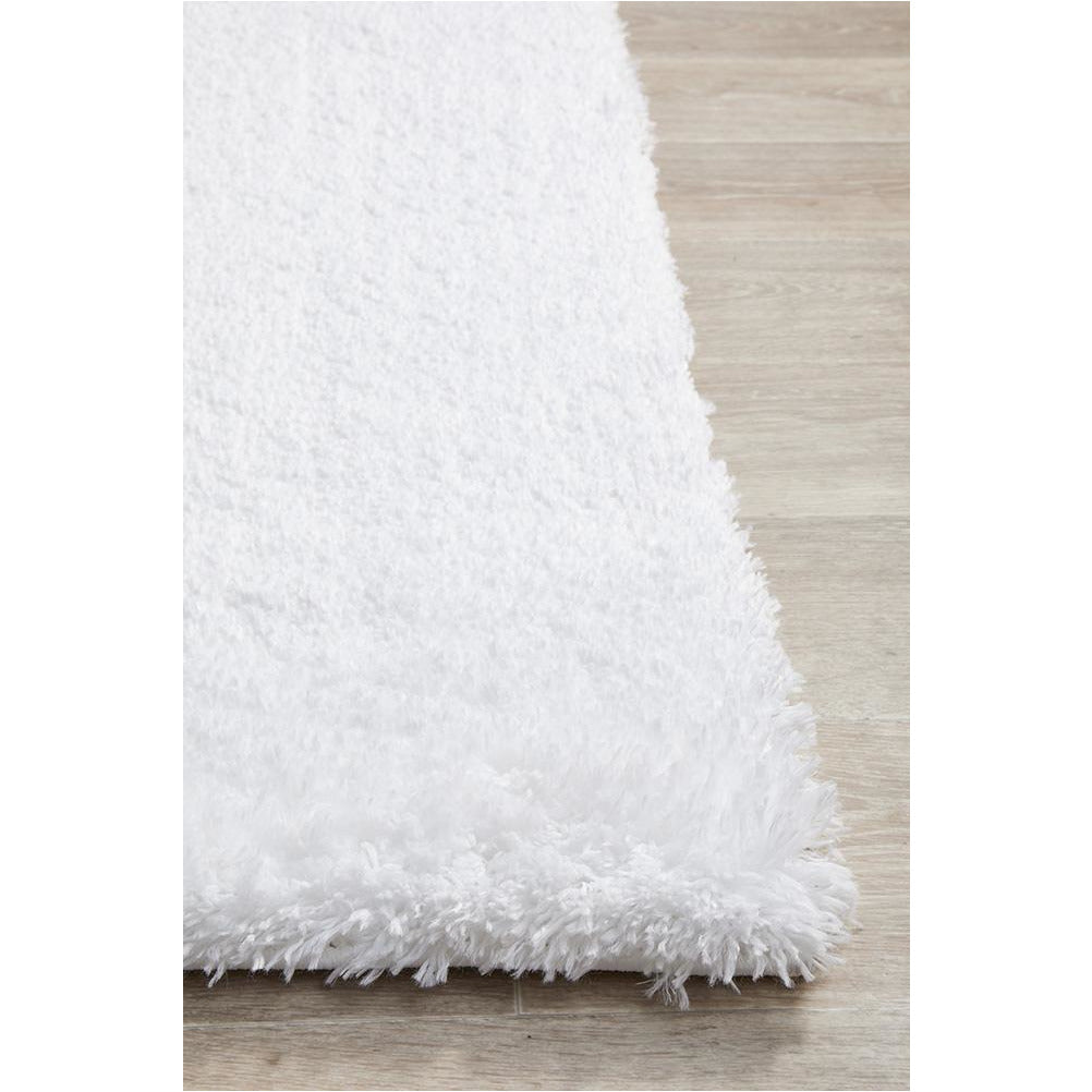 Mundi 371 White Shaggy Rug - Rugs Of Beauty - 7