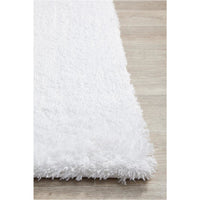 Mundi 371 White Shaggy Rug - Rugs Of Beauty - 7