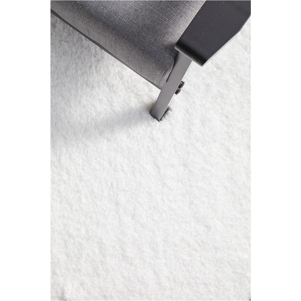 Mundi 371 White Shaggy Rug - Rugs Of Beauty - 5