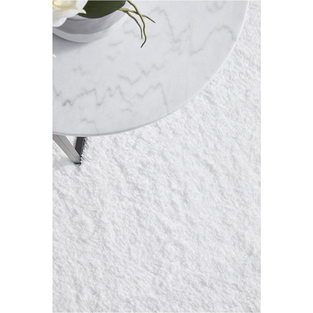 Mundi 371 White Shaggy Rug - Rugs Of Beauty - 6