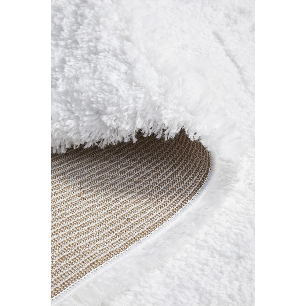 Mundi 371 White Shaggy Rug - Rugs Of Beauty - 8