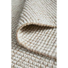 Pori 1252 Hand Loomed Scandinavian White Natural Wool Jute Rug - Rugs Of Beauty - 7