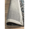 Cadiz 493 Grey Turquoise Blue Rust White Textured Modern Rug - Rugs Of Beauty - 7