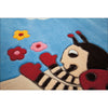 Arte Espina Kids Bumble Bee and Lady Bird Rug 160x110cm - Rugs Of Beauty