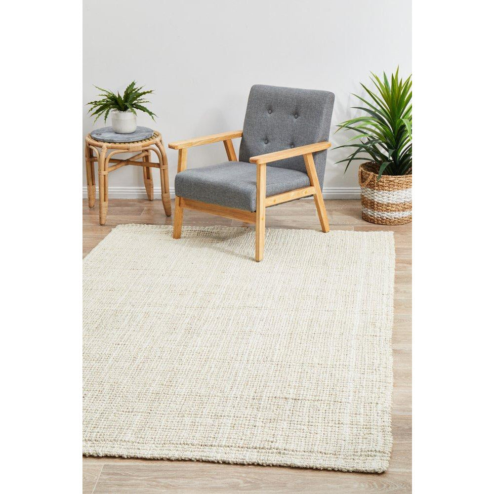 Ordu Bleach Flatweave Natural Jute Rug - Rugs Of Beauty - 4