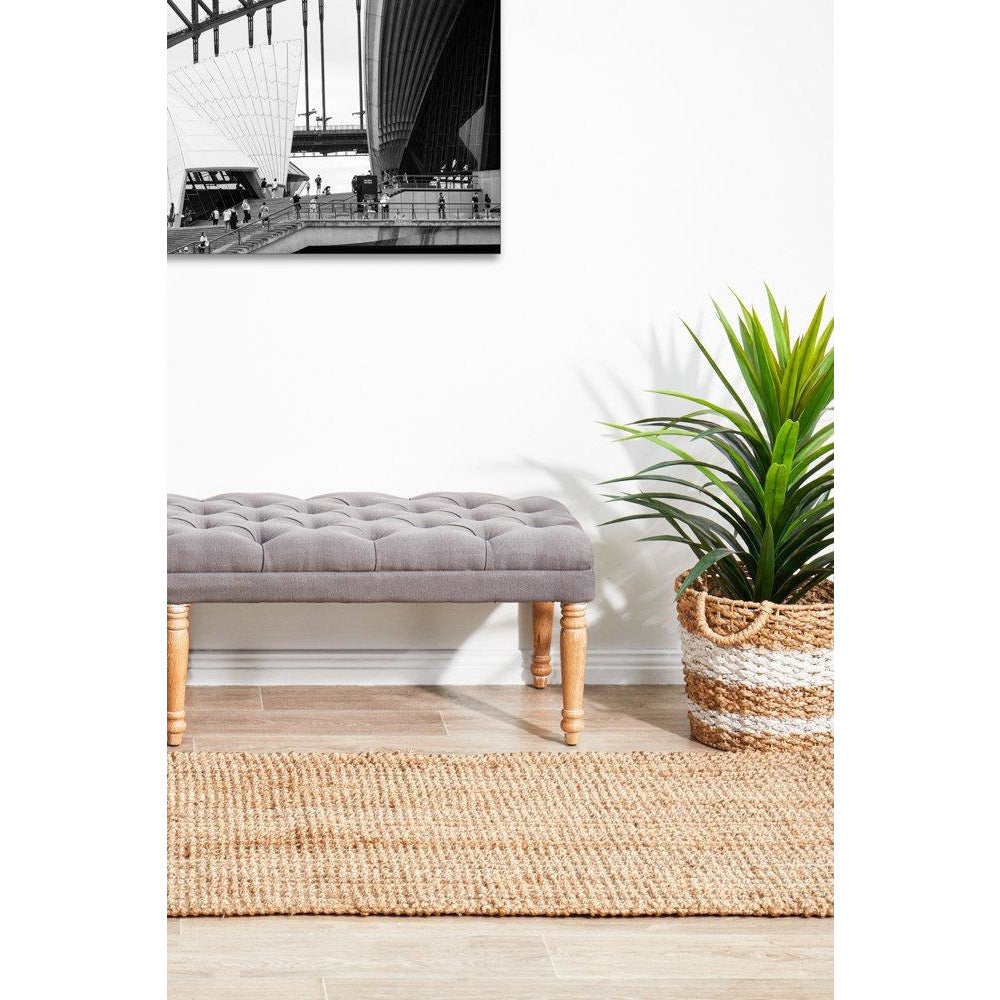 Ordu Flatweave Natural Jute Runner Rug - Rugs Of Beauty - 4