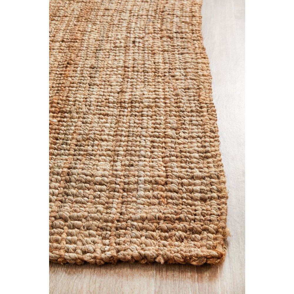 Ordu Flatweave Natural Jute Runner Rug - Rugs Of Beauty - 7