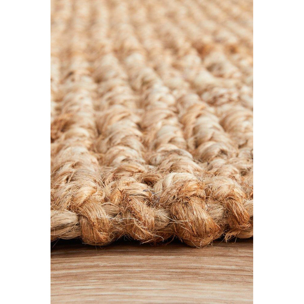 Ordu Flatweave Natural Jute Runner Rug - Rugs Of Beauty - 8
