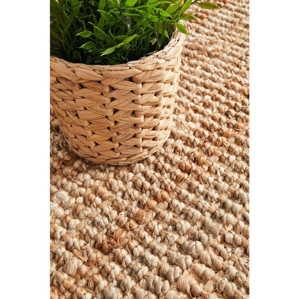 Ordu Flatweave Natural Jute Runner Rug - Rugs Of Beauty - 5