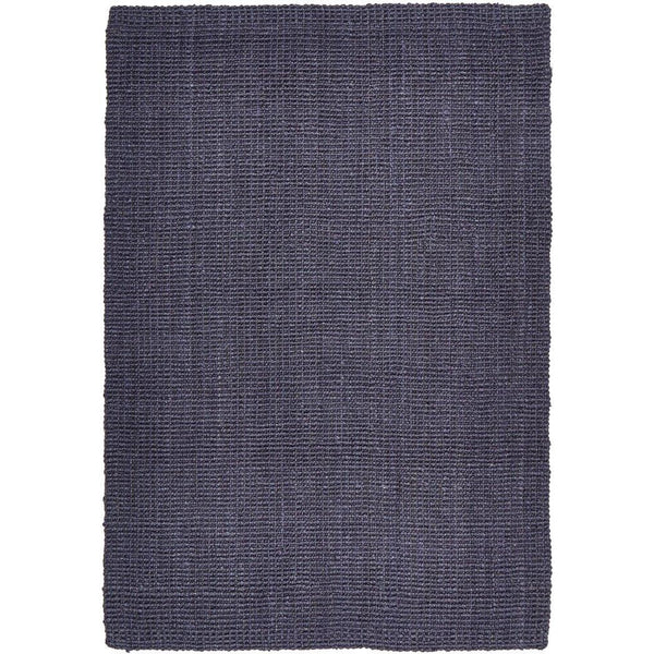 Ordu Navy Blue Flatweave Natural Jute Rug - Rugs Of Beauty - 1