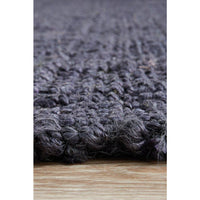 Ordu Navy Blue Flatweave Natural Jute Rug - Rugs Of Beauty - 8