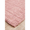 Ordu Pink Flatweave Natural Jute Runner Rug - Rugs Of Beauty - 5