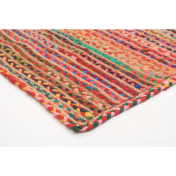 Onega Hand Woven Multi Coloured Jute Rug - Rugs Of Beauty - 2
