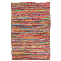 Onega Hand Woven Multi Coloured Jute Rug - Rugs Of Beauty - 1