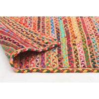Onega Hand Woven Multi Coloured Jute Rug - Rugs Of Beauty - 4