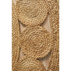 Onega Hand Woven Natural Daisy Jute Round Rug - Rugs Of Beauty - 5