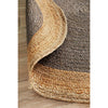 Onega Hand Woven Charcoal Jute Round Rug - Rugs Of Beauty - 6