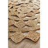 Onega Hand Woven Natural Jute Tessellate Round Rug - Rugs Of Beauty - 3