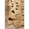 Onega Hand Woven Natural Jute Tessellate Round Rug - Rugs Of Beauty - 6