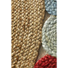 Onega Hand Woven Multi Coloured / Natural Jute Round Rug - Rugs Of Beauty - 5