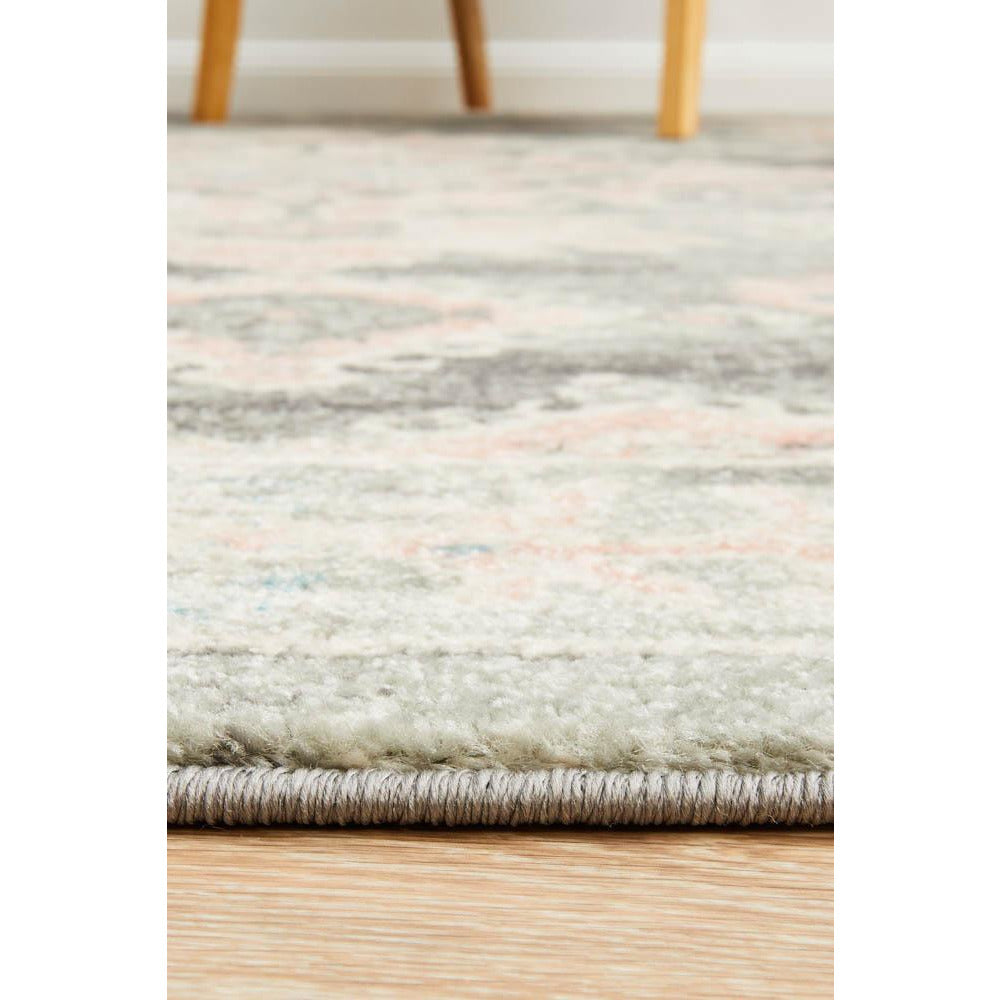 Vedi 2671 Grey Rose Transitional Rug - Rugs Of Beauty - 6