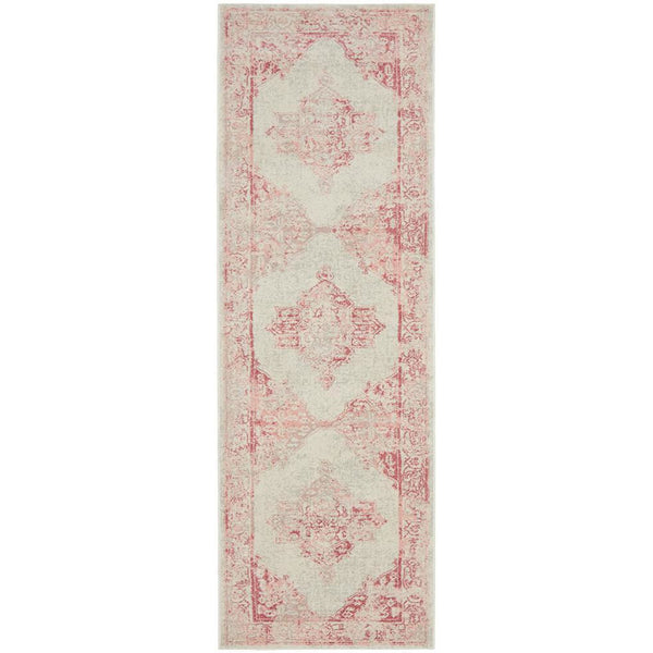 Vedi 2672 Rose Beige Transitional Runner Rug - Rugs Of Beauty - 1